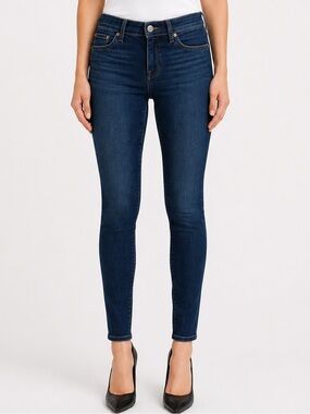 Rag & Bone Skinny Jeans Size 26 Dark Wash Mid Rise Classic Ankle Denim